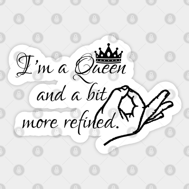 Regina Mills Queen Sticker by cristinaandmer